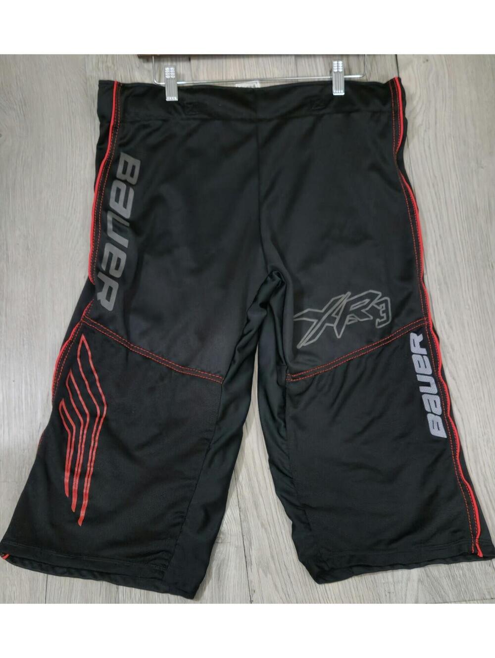 Bauer XR 3 [ JR SMALL 22” - 24” ] RH Pants Roller Inline Hockey #12 Red/Black